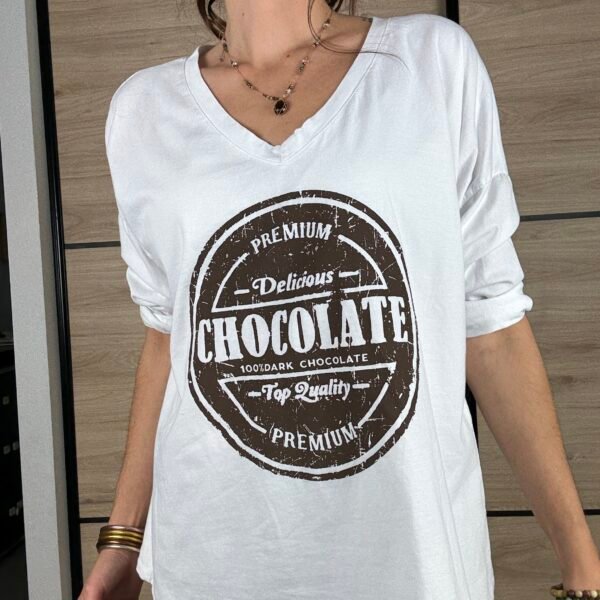 tee shirt chocolate