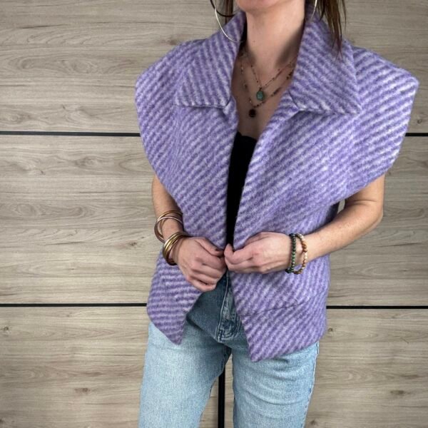 GILET SARAH VIOLET