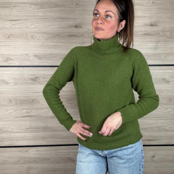 PULL CLAUDIA VERT OLIVE