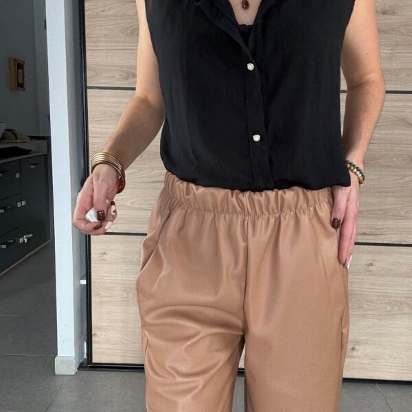 PANTALON SANDRO (camel)