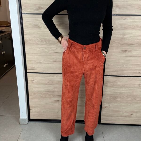 PANTALON VALENTINA (rouille)