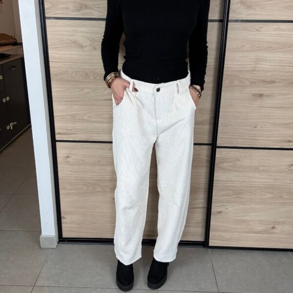 PANTALON VALENTINA (écru)