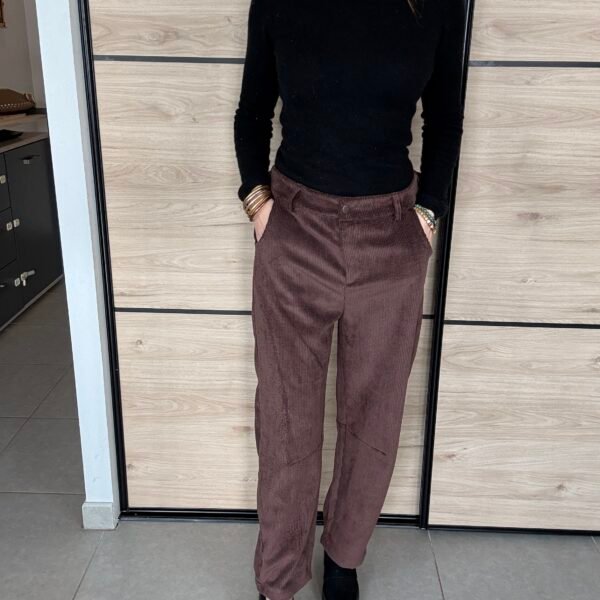 PANTALON VALENTINA ( brun)