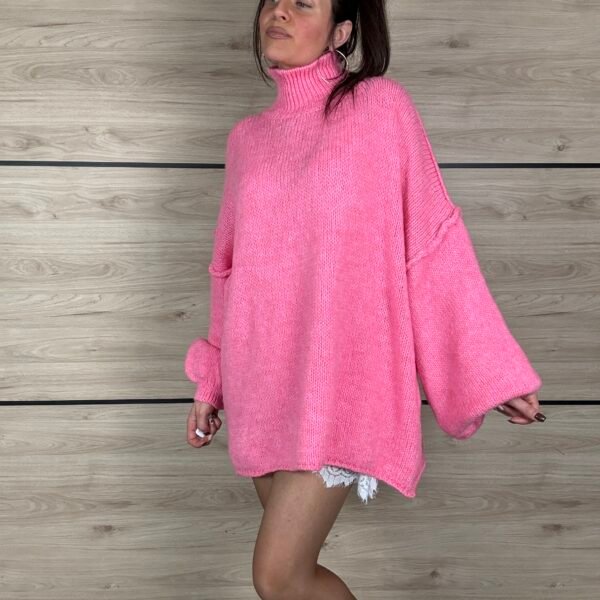 PULL LYA ROSE BONBON