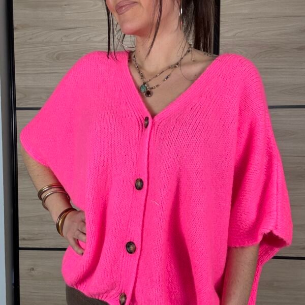 PULL NOA ROSE FLUO