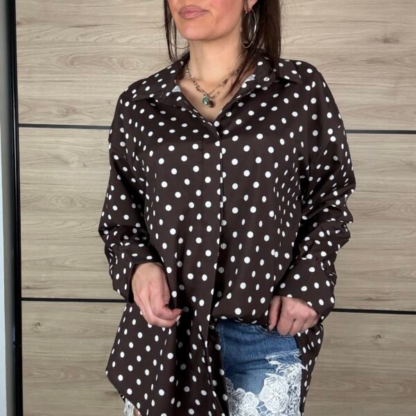 CHEMISE À POIS