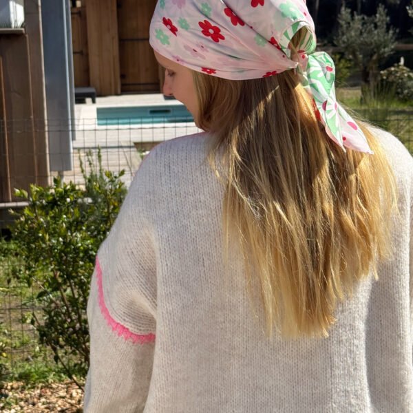 BANDANA  FOULARD VERT