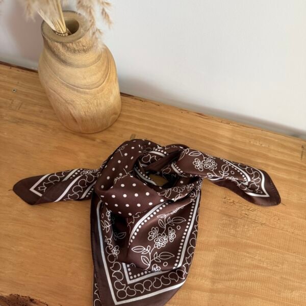 BANDANA/ FOULARD CHOCOLAT