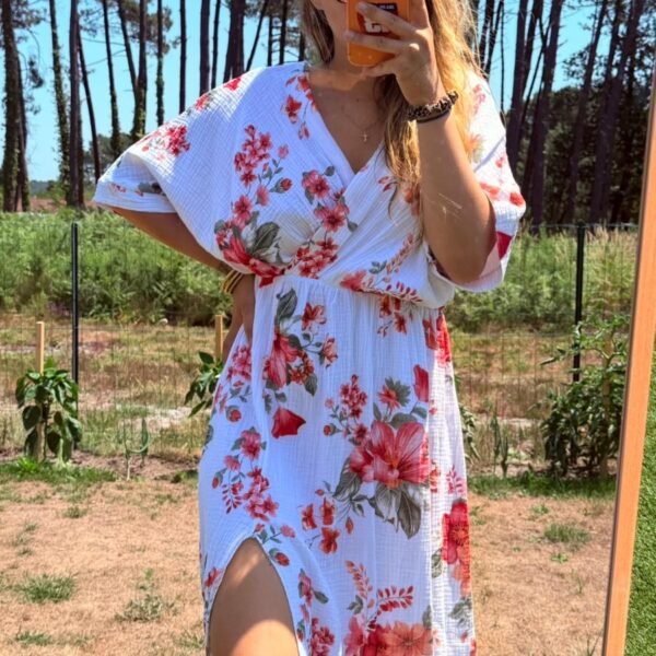 Robe flora